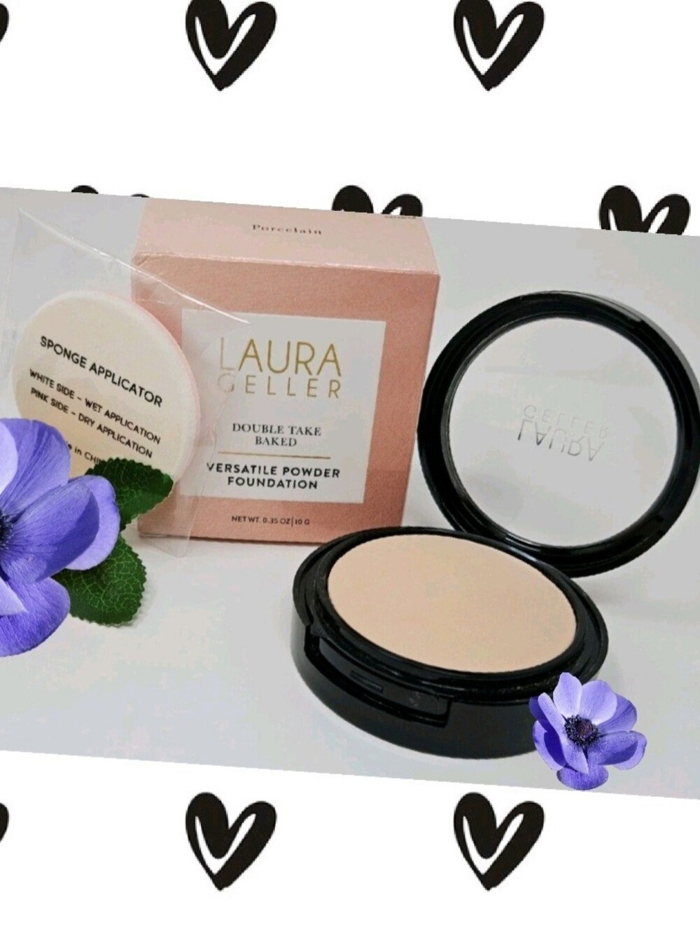Laura Geller Porcelain "Double Take Baked Foundation" BRAND NEW in box